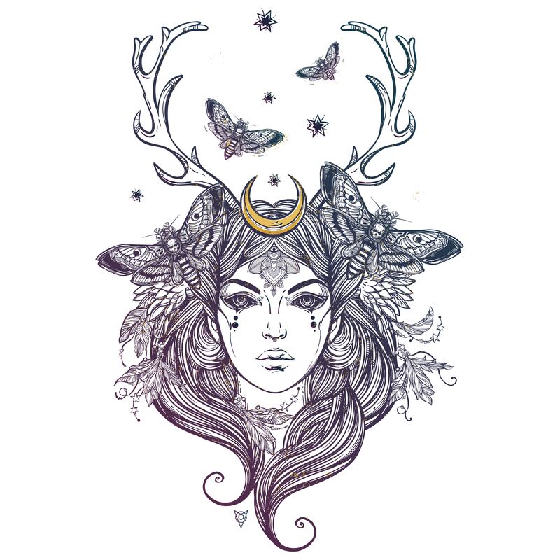 Antler Goddess Thumbnail